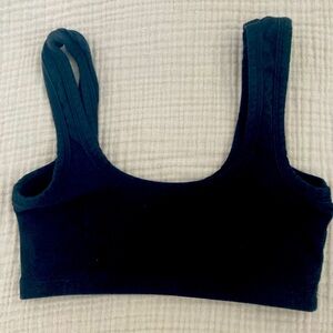 Shop ARQ Wide Strap Bra Black SZ Small